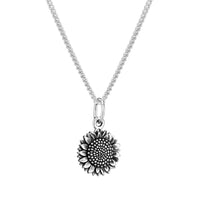 LITTLE SUNFLOWER - Sterling Silver Necklace