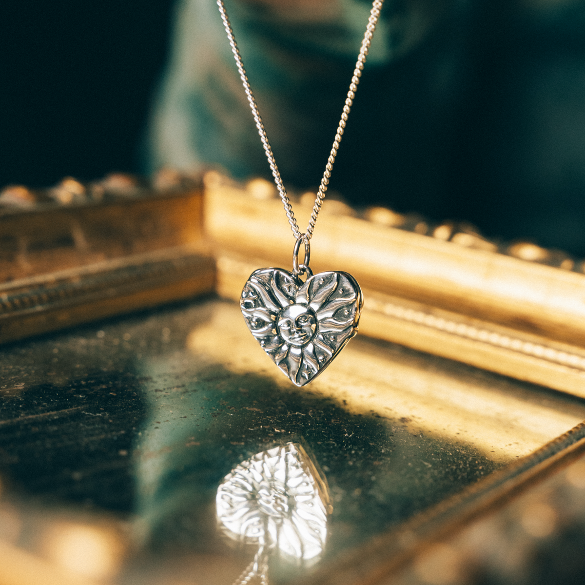 DAYDREAMER LOCKET - Sterling Silver Necklace