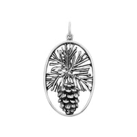 WHISPERING PINES - Sterling Silver Pendant