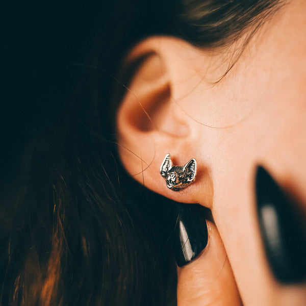 NOCTIS - Sterling Silver Studs