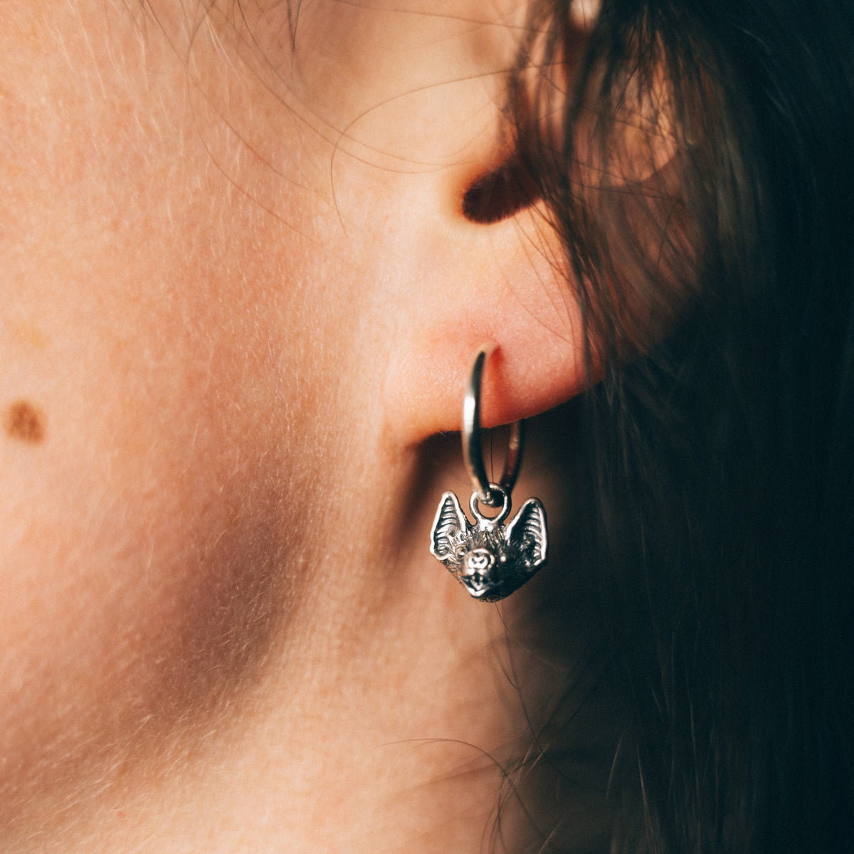 NOCTIS - Sterling Silver Hoops