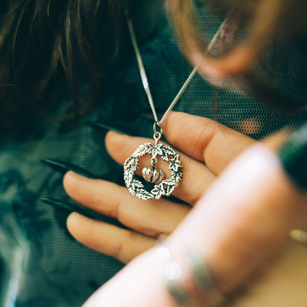 FALLEN LEAVES - Sterling Silver Necklace
