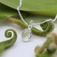 MEADOW - Sterling Silver & Prehnite Necklace